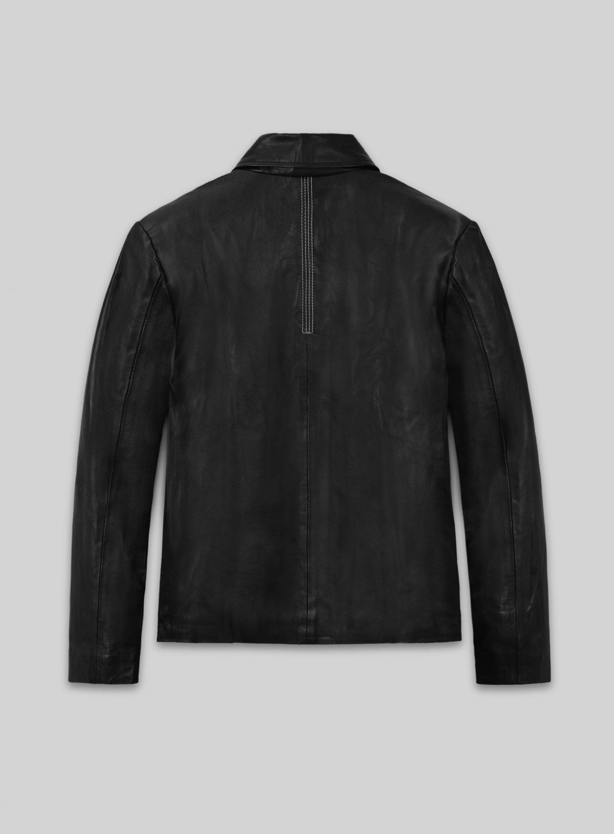 Daniel Craig Layer Cake White Leather Jacket – back view