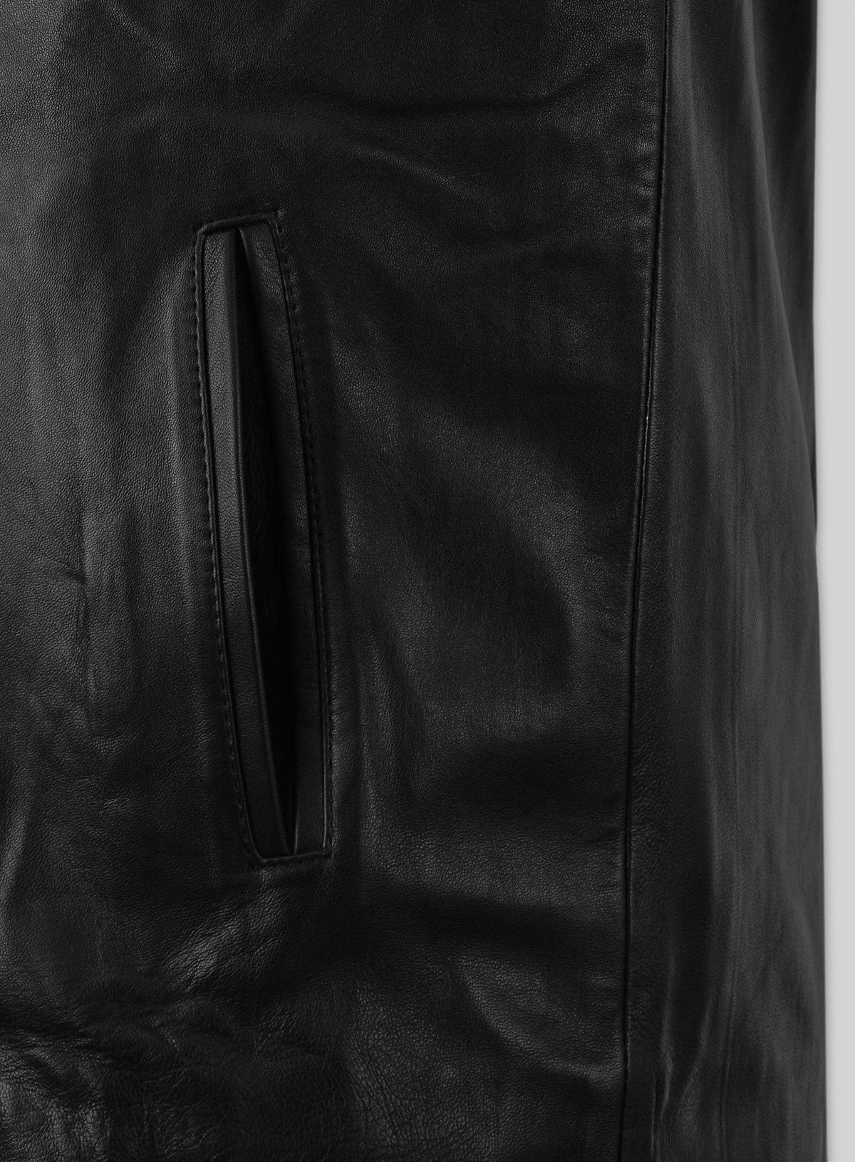 Daniel Craig Layer Cake White Leather Jacket – close-up and worn views