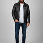 Daniel Craig Layer Cake White Leather Jacket – close-up and worn views