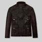 Daniel Craig Casino Royale Leather Jacket view 1