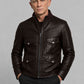 Daniel Craig Casino Royale Leather Jacket view 4