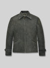 Daniel Craig Skyfall Dark Leather Jacket – front view