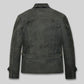Daniel Craig Skyfall Dark Leather Jacket – back view