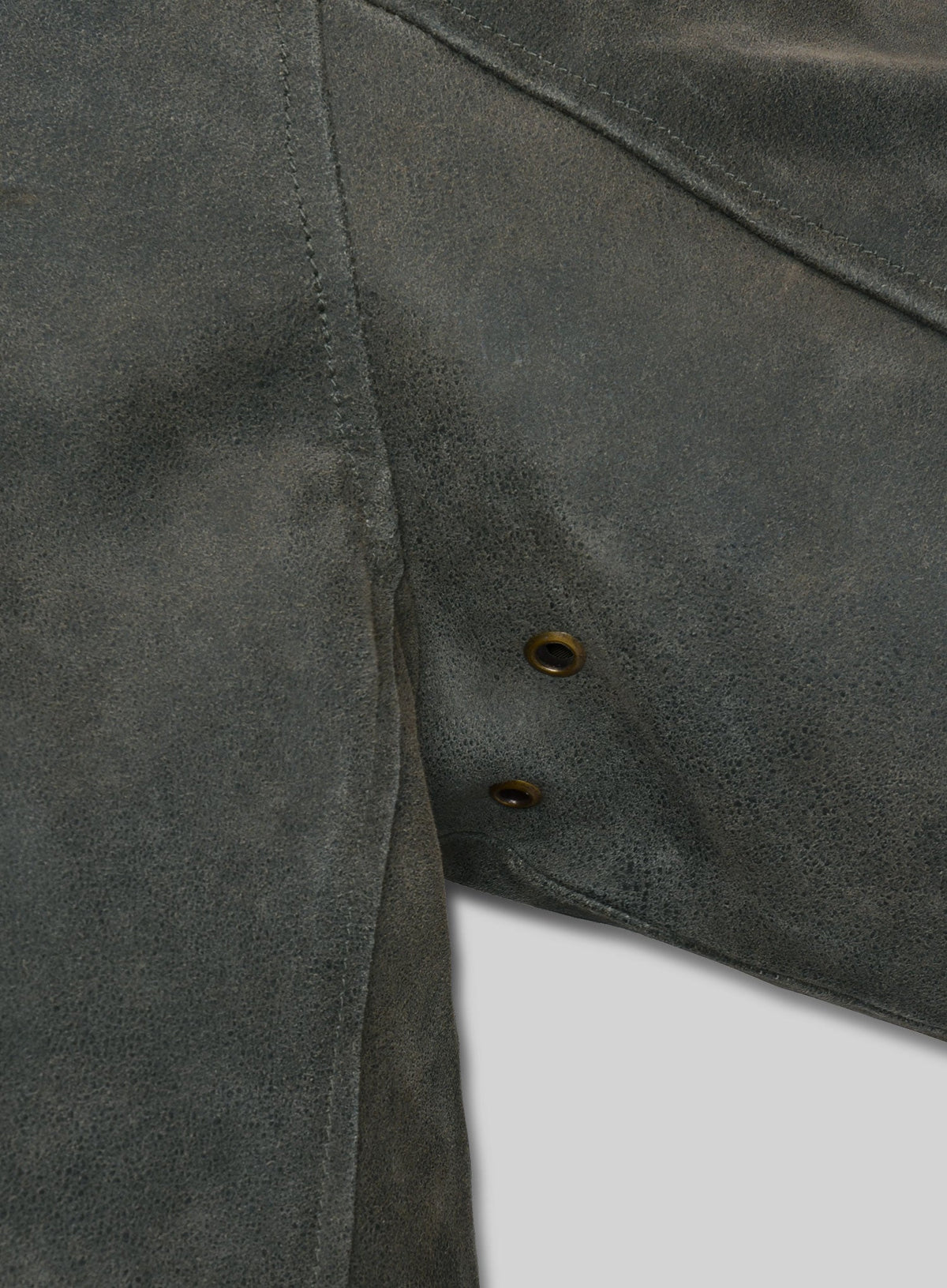 Daniel Craig Skyfall Dark Leather Jacket – close-up and worn views