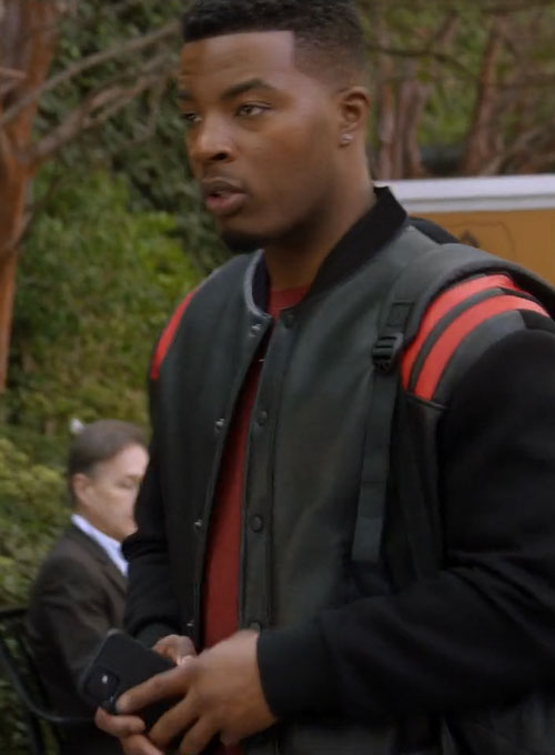 Daniel Ezra All American Leather Jacket view 3