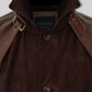 Daniel Radcliff Horns Black Leather Jacket – close-up and worn views