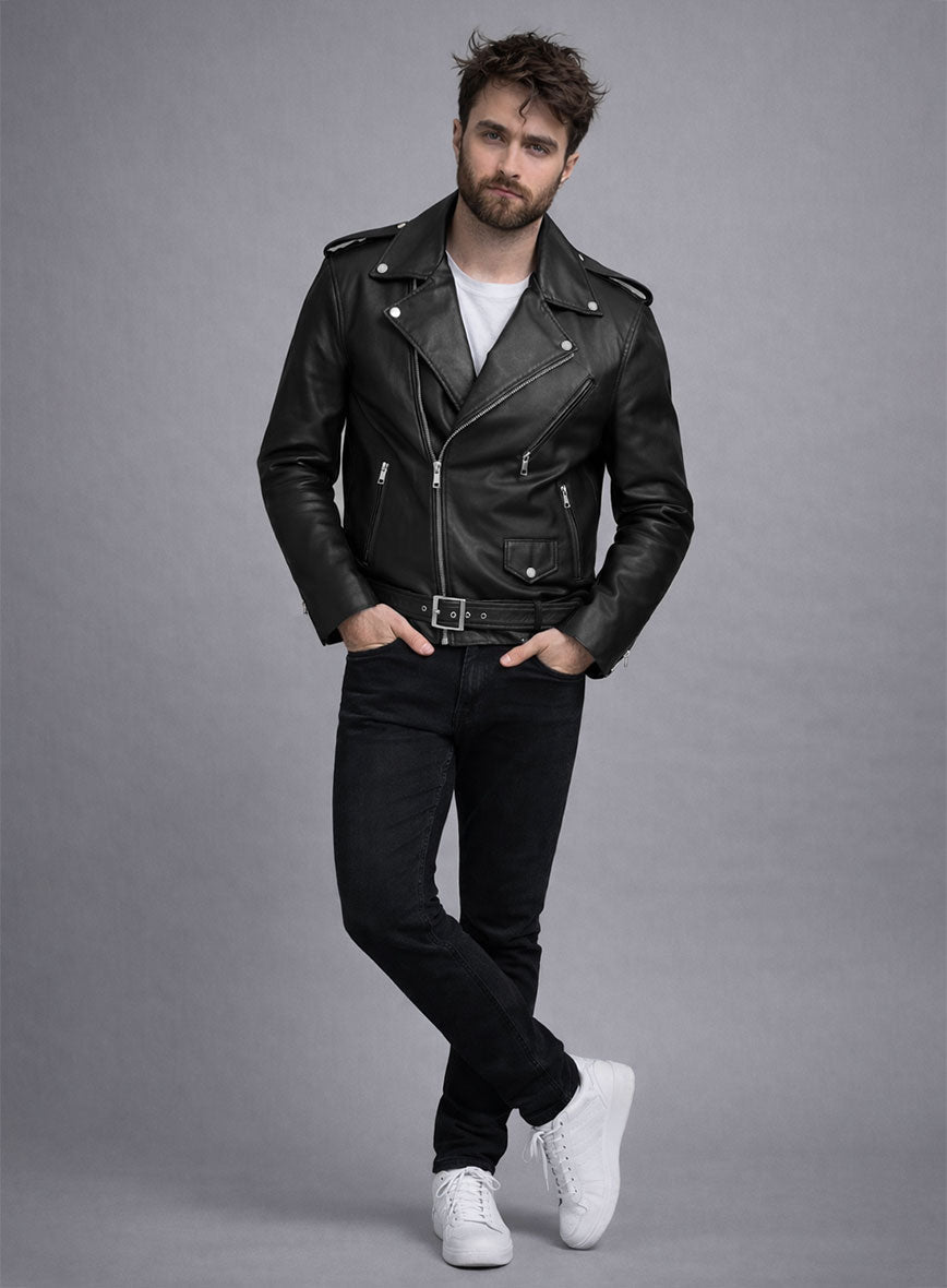 Daniel Radcliffe Leather Jacket view 2