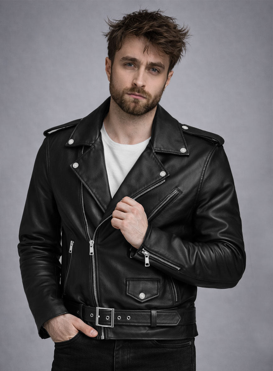 Daniel Radcliffe Leather Jacket view 4