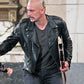 Dave Franco Zeroville Black Leather Jacket – Dave Franco Zeroville wearing the look, photo 2