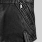 David Gray Leather Jacket – close-up and worn views