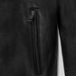 David Beckham London Black Leather Jacket – full product view