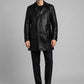 David Tennant Doctor Who Black Leather Trench Coat – full product view