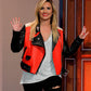 Demi Lovato Black Leather Jacket – alternate view