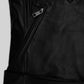 Dianna Agron Tribeca Film Festival Black Leather Jacket – close-up and worn views