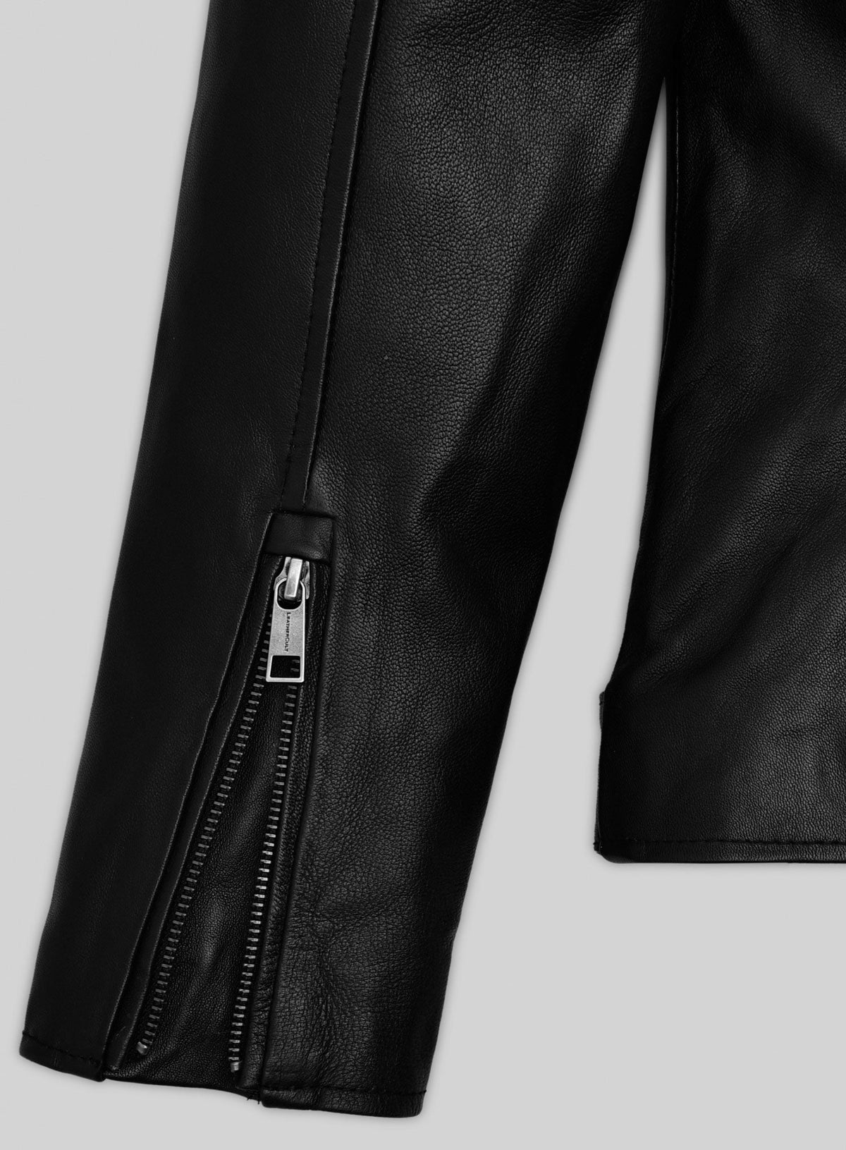 Dianna Agron Tribeca Film Festival Black Leather Jacket – close-up and worn views