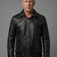 Die Hard 5 Bruce Willis Black Leather Jacket – alternate view