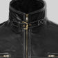 Die Hard 5 Bruce Willis Black Leather Jacket – close-up and worn views