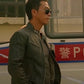 Donnie Yen Flash Point Black Leather Jacket – Donnie Yen wearing the look, photo 2