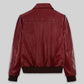 Drake Graham Toronto Film Festival Black Leather Jacket – back view