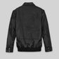Dwayne Johnson Faster Premiere Black Leather Jacket – back view
