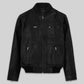 Dwayne Johnson The Other Guys Black Leather Jacket – front view