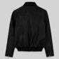 Dwayne Johnson The Other Guys Black Leather Jacket – full product view