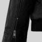 Dwayne Johnson The Other Guys Black Leather Jacket – close-up and worn views