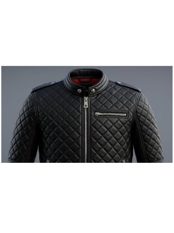 Edward Black Leather Jacket – Men’s Premium Black Leather Outerwear