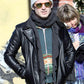 Elijah Wood Black Leather Jacket – celebrity inspiration look