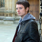 Elijah Wood The Oxford Murders Black Leather Jacket – Elijah Wood wearing the look, photo 2