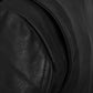 Elsa Pataky Black Biker Leather Jacket – close-up and worn views