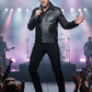 Elvis Presley Black Leather Jacket – alternate view
