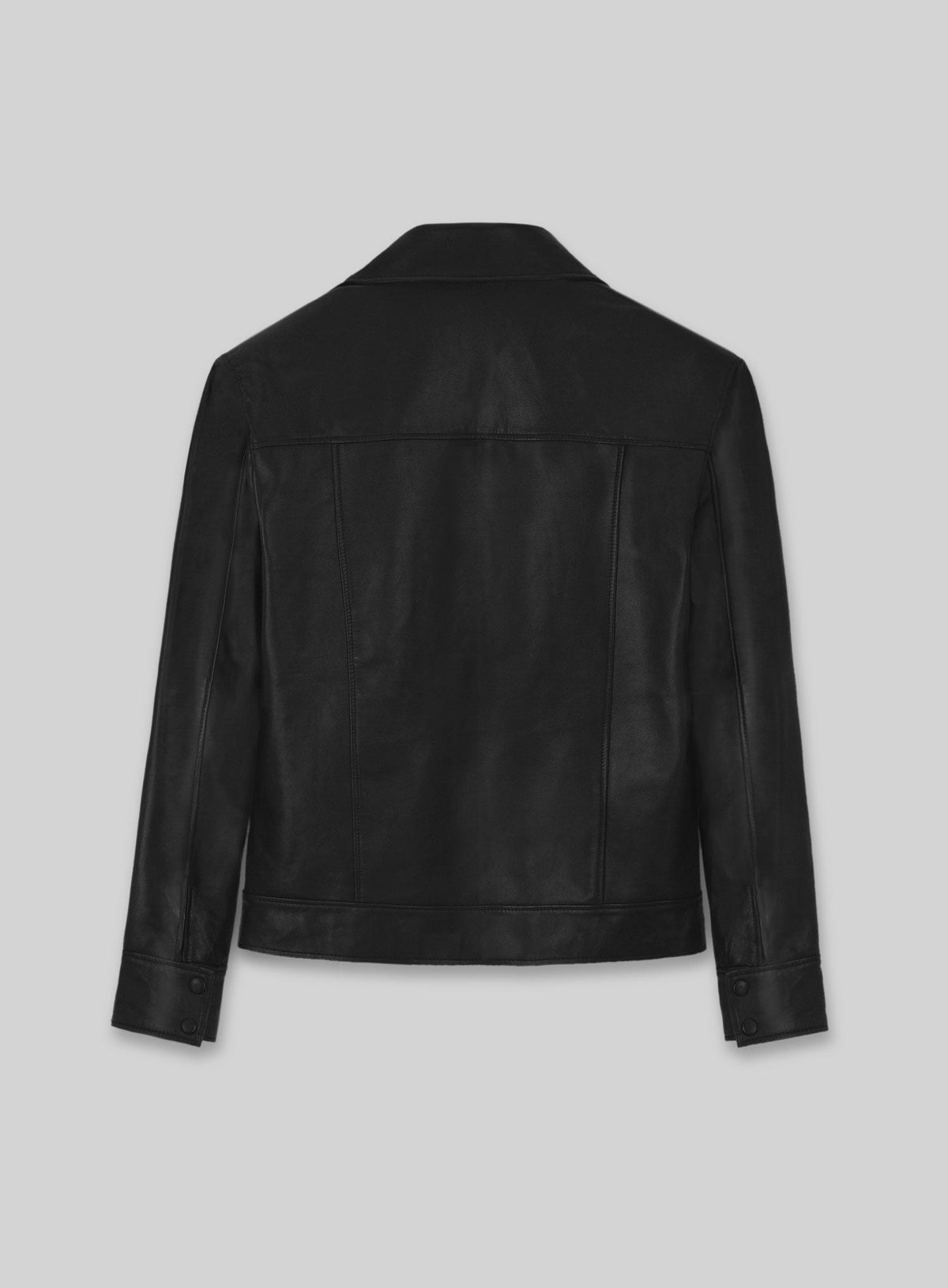 Elvis Presley Black Leather Jacket – back view