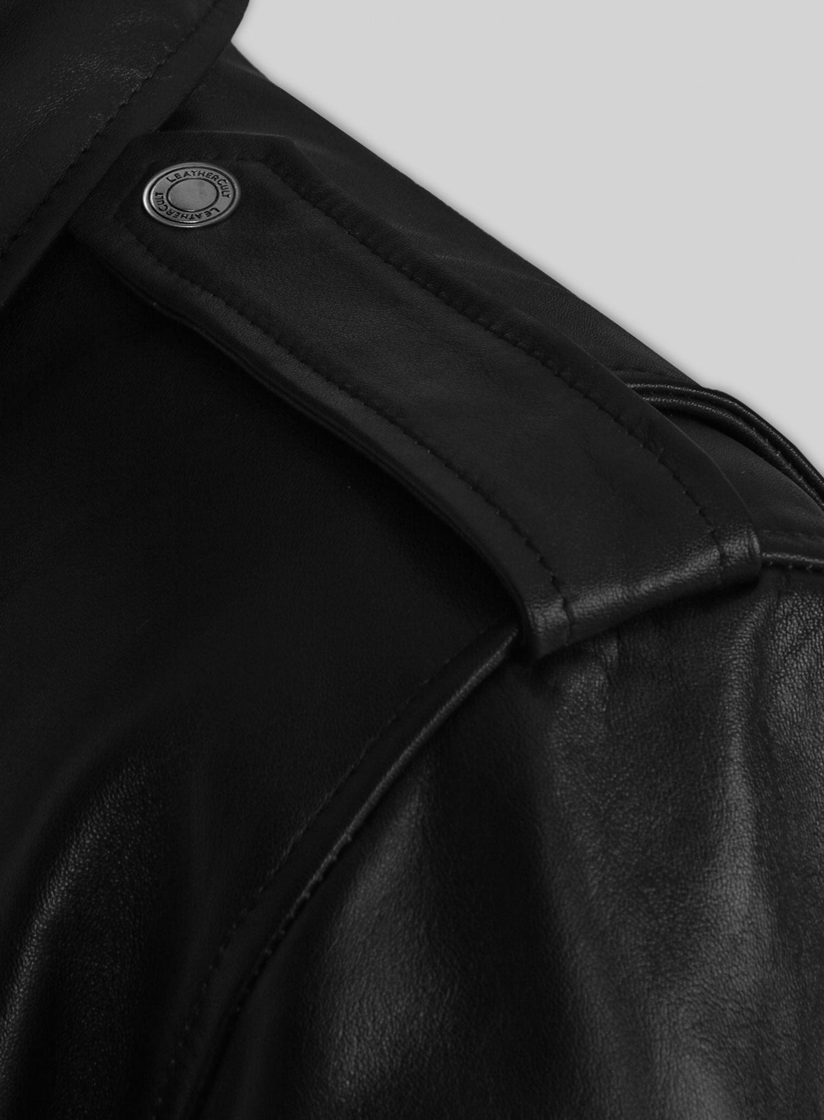 Elvis Presley Roustabout Black Biker Jacket – close-up and worn views