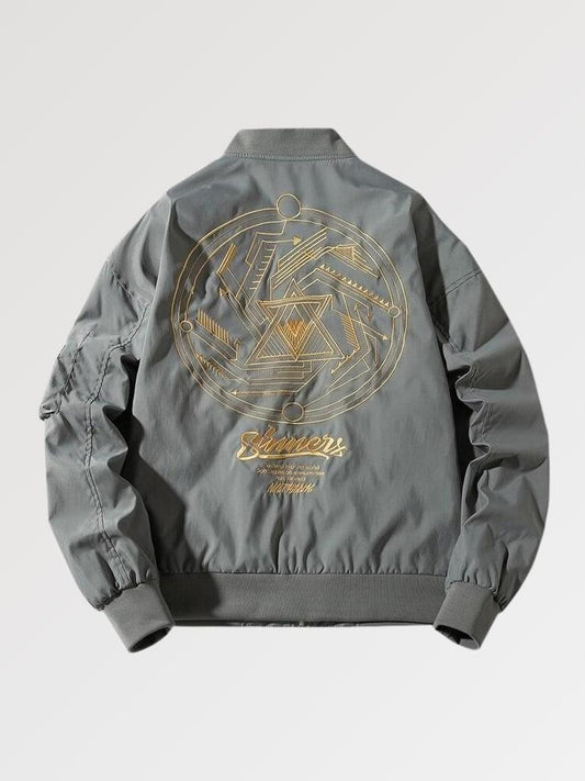 Embroidered Japanese Bomber 'Yamagata' - Sublimation Jacket ( Recreated Edition )