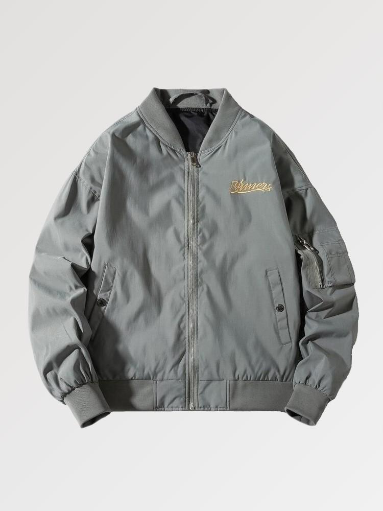 Embroidered Japanese Bomber 'Yamagata' - Sublimation Jacket ( Recreated Edition )