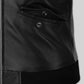 Eminem Red Carpet Leather Jacket – close-up and worn views