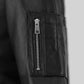 Eminem Red Carpet Leather Jacket – close-up and worn views