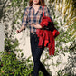 Emma Stone La La Land Black Leather Jacket – close-up and worn views