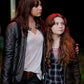 Emma Stone Zombieland Black Leather Jacket – close-up and worn views