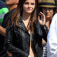 Emma Watson The Bling Ring Black Leather Jacket – close-up and worn views