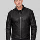 Eric Dane Grey's Anatomy Black Leather Jacket – worn look