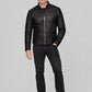 Eric Dane Grey's Anatomy Black Leather Jacket – worn look