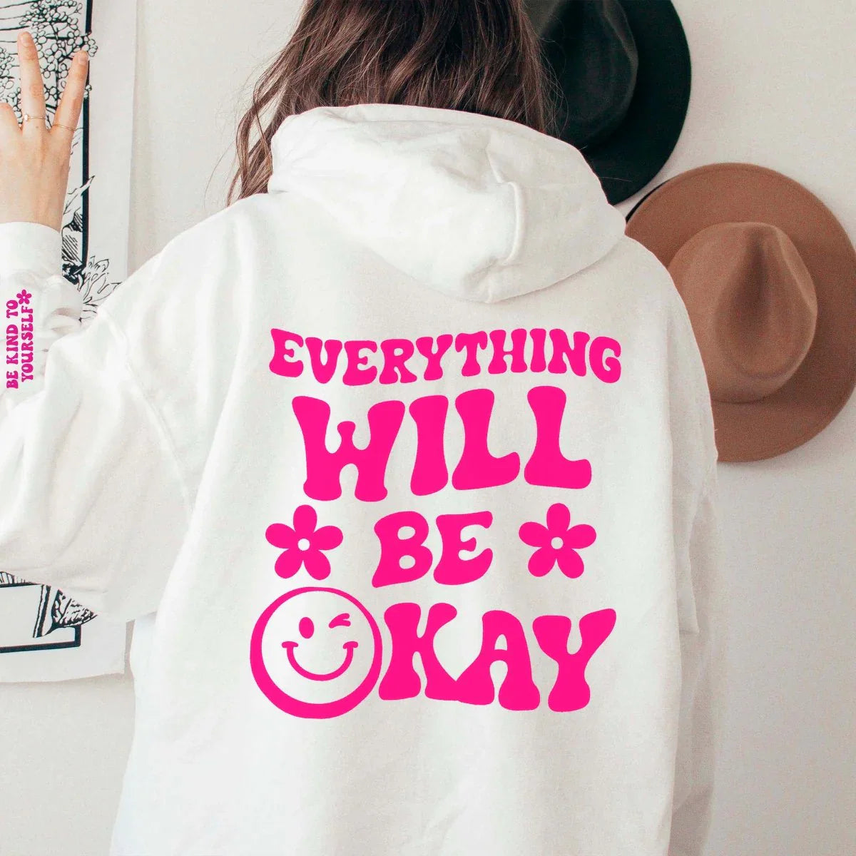 Everything Will Be Okay Hoodie Recreated Edition