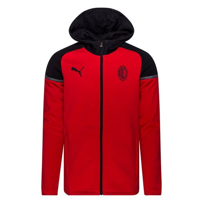 Puma AC Milan Casuals Zip Up Hoodie – White (Recreated Edition)