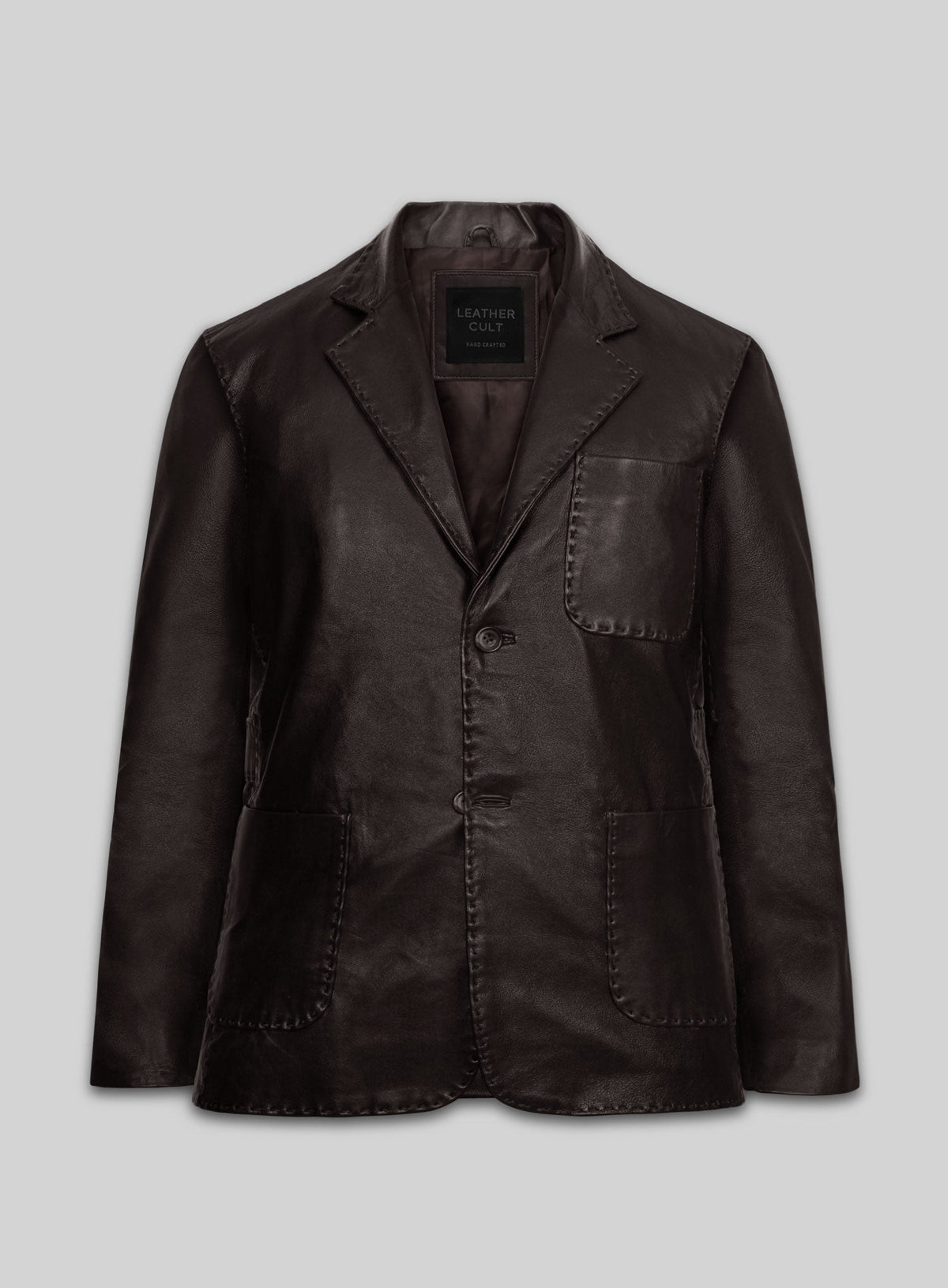 Fast and Furious 7 Jason Statham Leather Blazer view 1