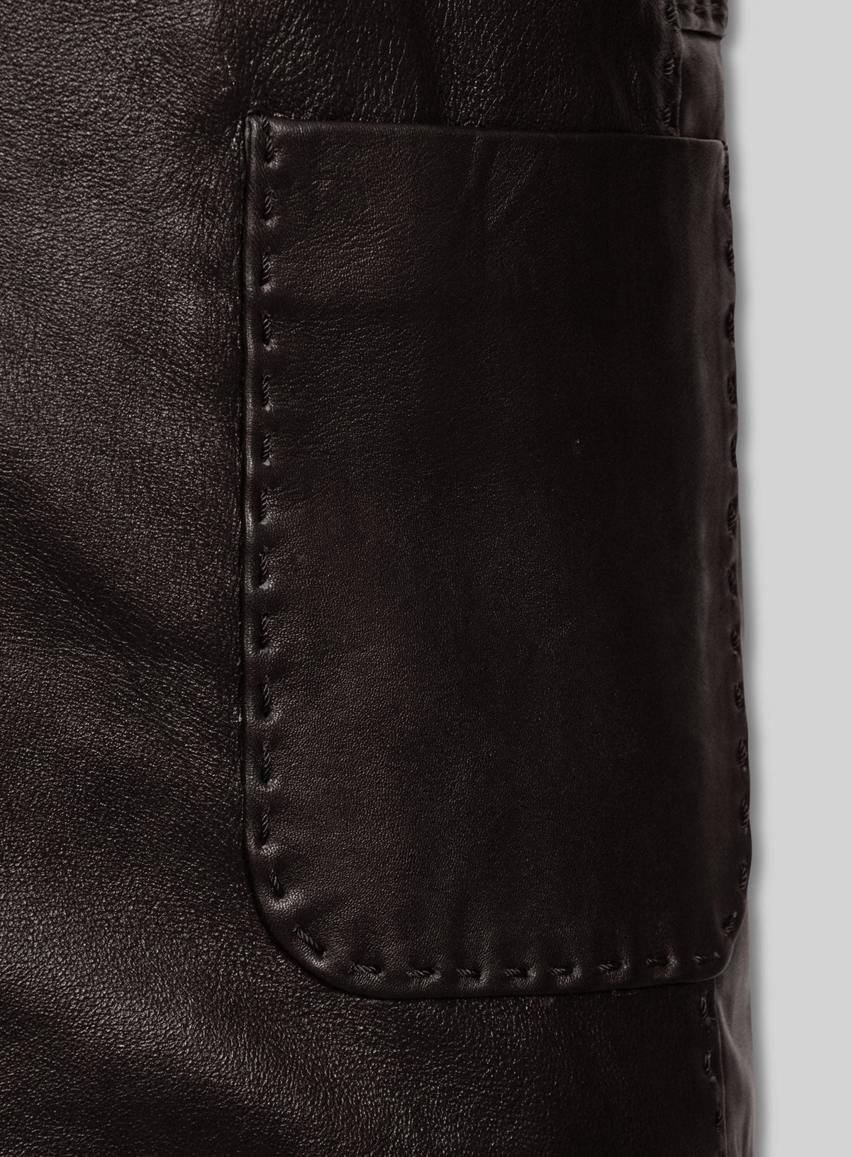 Fast and Furious 7 Jason Statham Leather Blazer view 4
