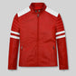 Fight Club White Leather Jacket – front view