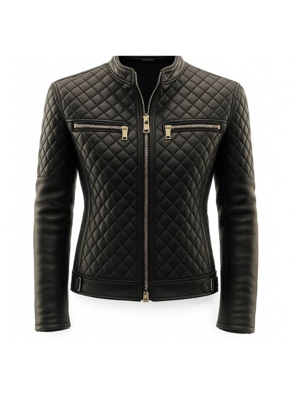 Finn Black Leather Jacket – Men’s Premium Black Leather Jacket