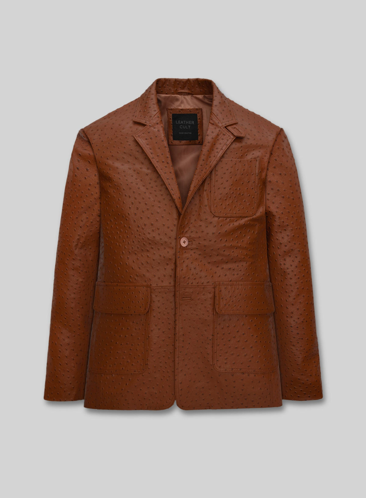 Floyd Mayweather Leather Blazer view 1